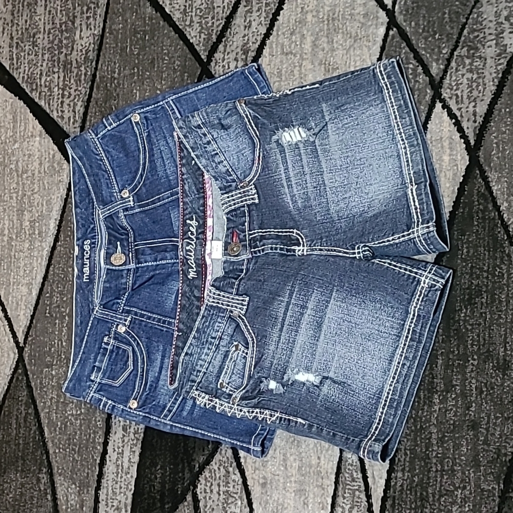 MAURICES DENIM JEAN SHORTS BUNDLE PRICE FIRM